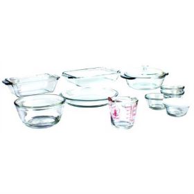 15-Piece Glass Bakeware Set